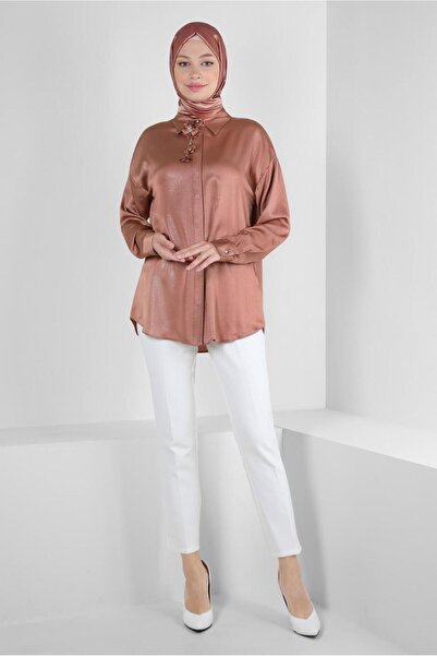 Alvina ΛΟΥΛΟΥΔΙ ΛΕΠΤΟΜΕΡΗ ΠΟΥΚΑΜΙΣΟ ΠΟΥΚΑΜΙΣΟ ΜΠΛΟΥΖΑ 43799