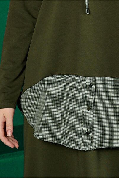 Alvina SHIRT PIECE DETAILED DOUBLE SKIRT SET 43413