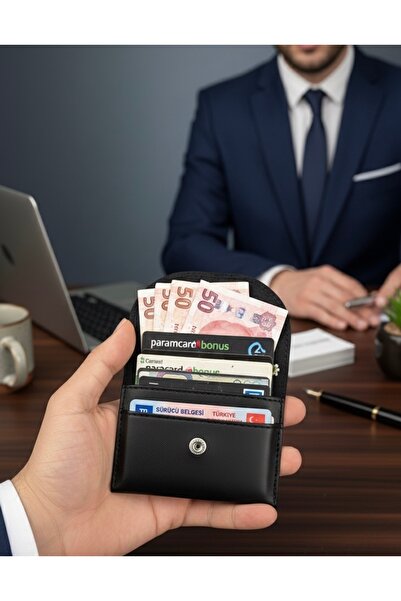 Gempo Веганський шкіряний гаманець для кредитних карток гаманець унісекс чоловічий гаманець жіночий гаманець гаманець для кредитних карток