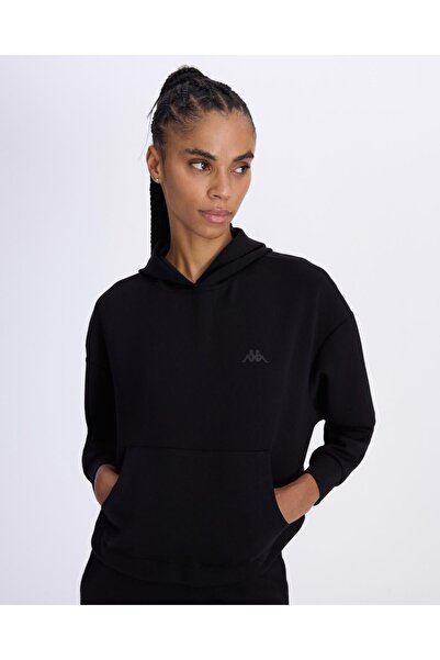 Kappa EIRA Γυναικείο Μαύρο Φούτερ 351V6XW-005