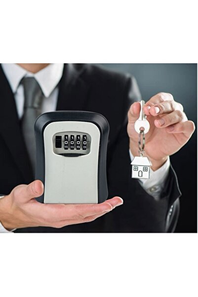 Flippy Κουτί κλειδιού κωδικού πρόσβασης A08 από κράμα αλουμινίου γκρι