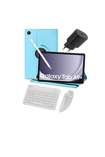 Samsung Galaxy Tab A9 Plus 6gb 128gb 11 İNÇ (KALEM HEDİYE) Kılıf Başlık Cam Klavye Mouse Türkiye Garantili