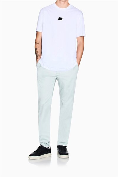 Armani Exchange 100% Cotton Regular Fit Crew Neck Logo t Shirt Men t Shirt Xm001479 Af10364