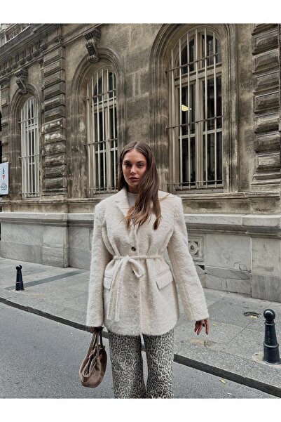 Laluvia Піджак з поясом Tas Buklet Bowl Блейзер