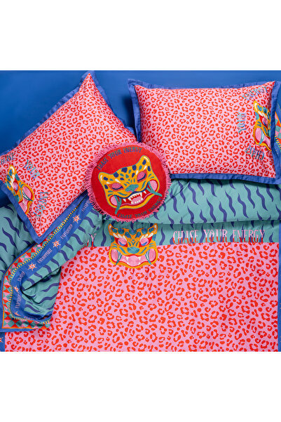 Zsa Zsa Zsu Lahor 300 Tc Pamuk Saten Nevresim Seti 240x220 Cm Yeşil