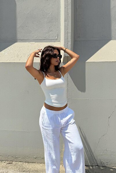 Bershka Askılı bluz