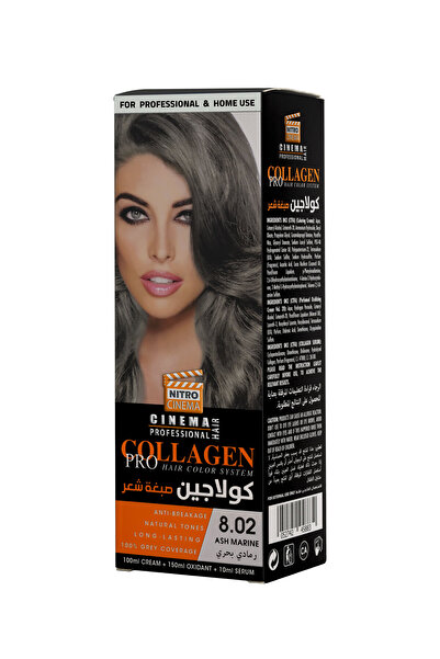 NITRO CINEMA Nitrocinema Hair Dye 8.02 Sea Grey 250ml