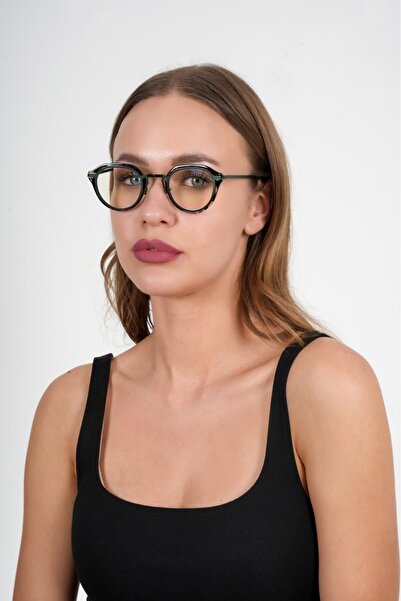 Olivier Philippe 264 Green 58 Olivier Philippe Blue Light Protective Glasses