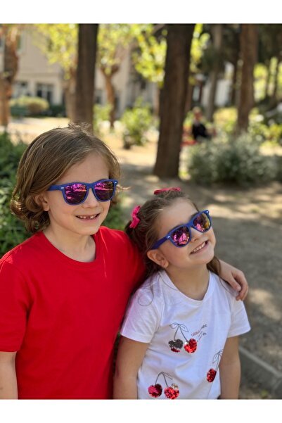 Polo Exchange WAYFARER BLUE/PURPLE MIRROR Polo Exchange Children's Glasses