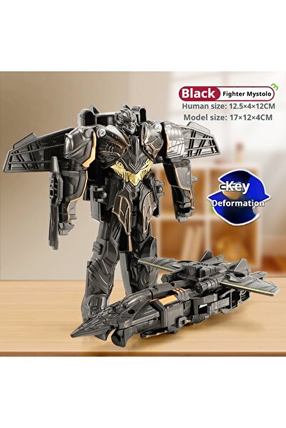 Choice Black 2 2025New Transformation Car Anime Robot Model One Step Deformation Robot Toy Kid Puzzle Toy D