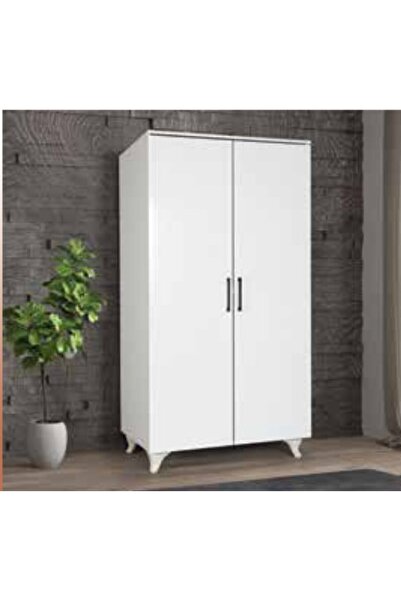 Yuvaset Home KDL Beyaz Yüklük Dolap