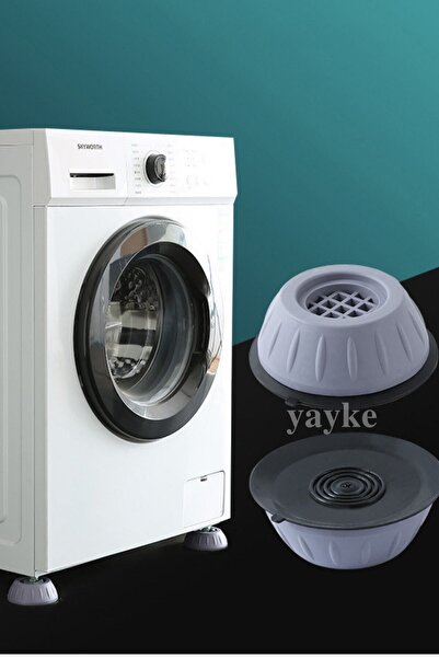 Yayke Set de dopuri cu ventuză anti-alunecare pentru mașină de spălat rufe mu...
