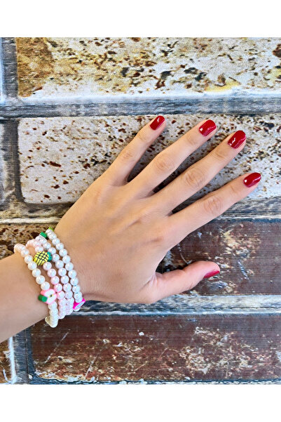 JULIANO Pearl Ball Fruit Glasses Chain - Necklace - Bracelet