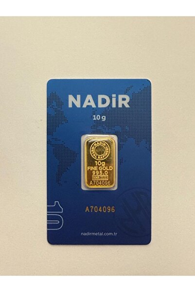 İar Nadir Gold veya 10 gr 995 24 Ayar Külçe Altın
