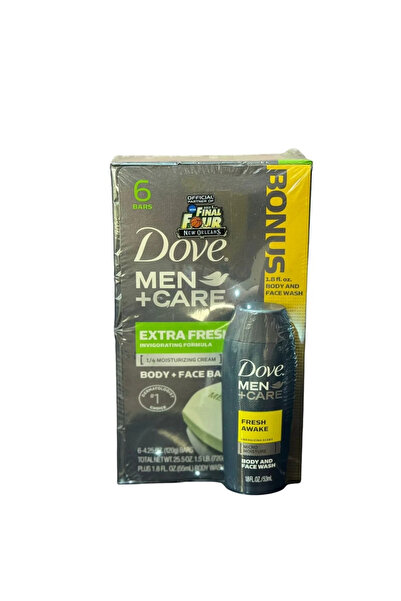 Dove Men Care Yüz Ve Vücut Sabunu 6'lı