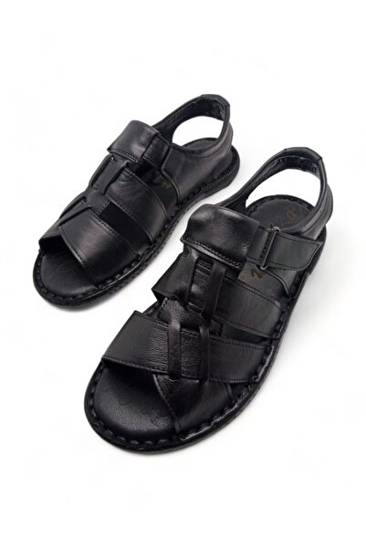 MAGIC SHOES Genuine Leather Orthopedic Men's Sandals