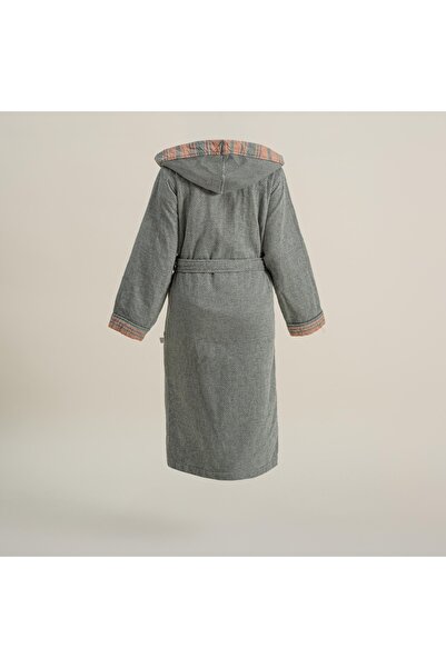 Ecocotton Γυναικείο μπουρνούζι Mila 100% Organic Muslin Green/Tan