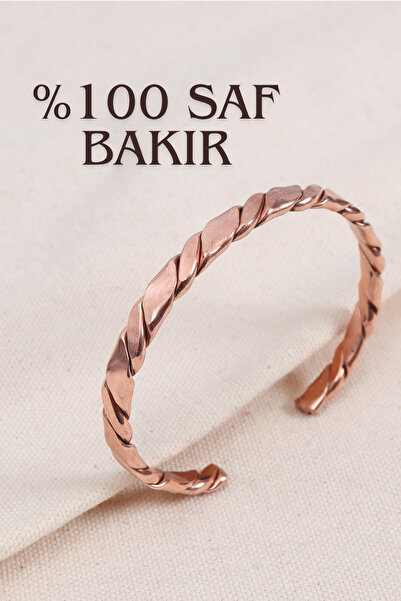 Süspüs Accessories Burgu Model Bakır Bilezik