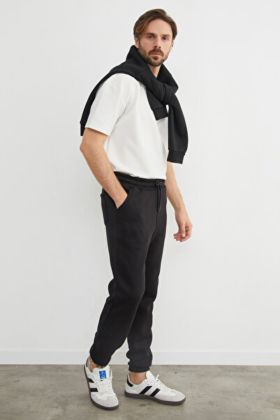 Fulla Moda Спортни панталони Jogger с дантела и талия