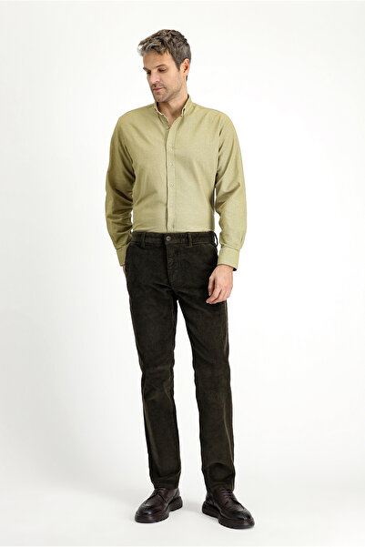 Kiğılı Μακρυμάνικο πουκάμισο με μοτίβο αθλητικό ξυλοκόπο με βαμβακερό γιακά