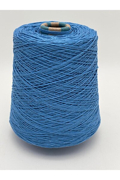 kumasfabrik (500 Gr) Cotton Hand Knitting Yarn-Cotton Yarn-Punch Yarn-Bag Yarn-Motif Yarn/ Blue