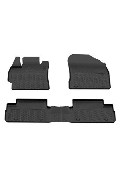 Sahler Toyota Auris 2007-2012 Uyumlu Araca Özel 4.5D Havuzlu Oto Paspas - Auris