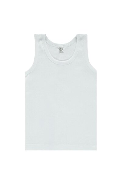 Civil Boys Ribana 2-14 Years Old Strap Tank Top - White 6-7 Years Old