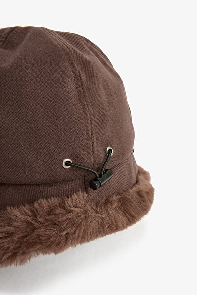 Penti Kahverengi Serena Yumuşak Dokulu Şapka