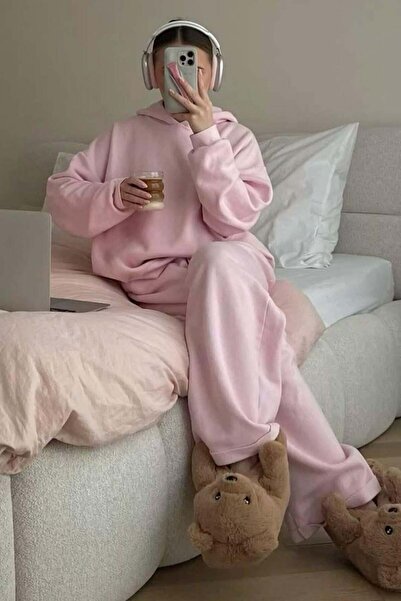 Seeh Pink cu glugă Swea pentru femei tricou SH264