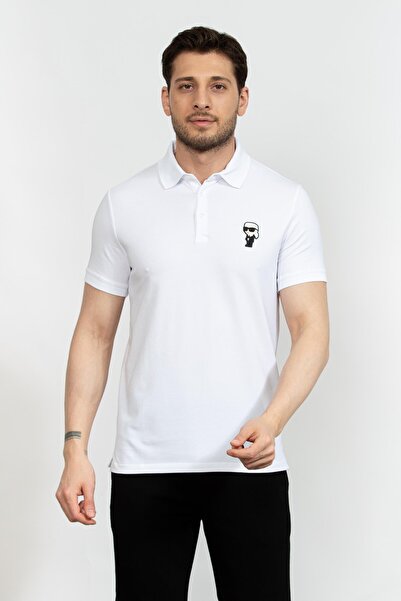 Karl Lagerfeld Erkek Polo Yaka T-shirt745022500221