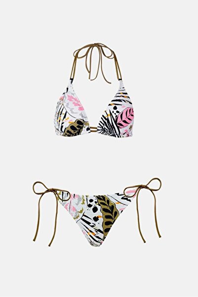 AYYILDIZ 4615 White Bikini Set