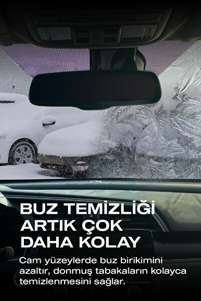 Nasiol Glasshield Nano Yağmur Kaydırıcı-Cam Yüzey Seramik Kaplama Spreyi-2 Yıl Dayanım-50ml-Su İtici