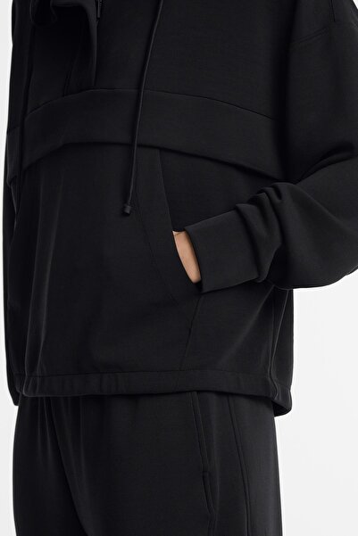 Oysho Modal Içeren Yumuşak Dokulu Fermuarlı Sweatshirt