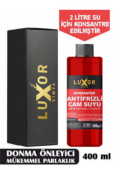 Luxor Kimya Antifrizli Konsantre Cam Suyu 400 ML