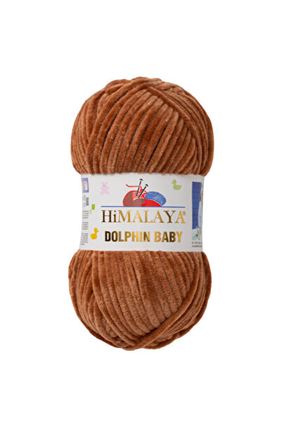 Himalaya Dolphin Baby El Örgü İpi 100 gr 120 mt Kadife Peluş Bebek Örgü İpi 8...