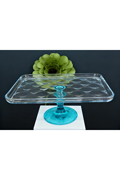 Elta Collection Borcam Ayaklı Sunum Servis Tabağı ,24 x 33 Cm