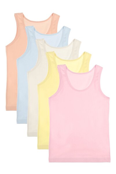 Donella 5-Pack of Girls' Tank Tops 4971P