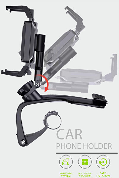 Soffany HY-840 Gösterge Paneli Üstü Araç Telefon Tutucu