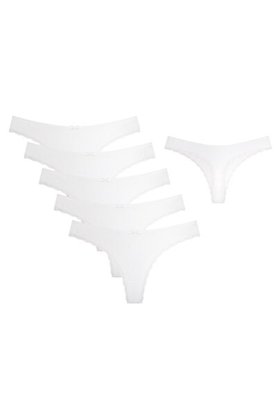 Donella 5-Piece Special Viscose Women's Thong 2495