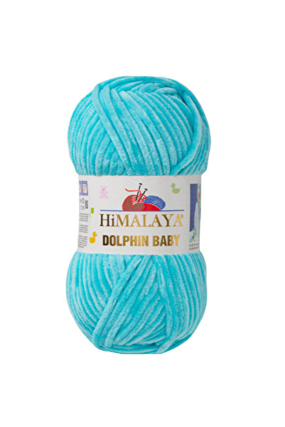 Himalaya Dolphin Baby Πλεκτό Κλωστό Χειροποίητο 100 gr 120 mt Velvet Plush Βρεφικό Πλεκτό Κλωστό 80335