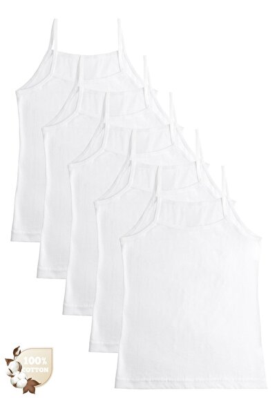Donella 5-Pack of Girls' Tank Tops 4350D1