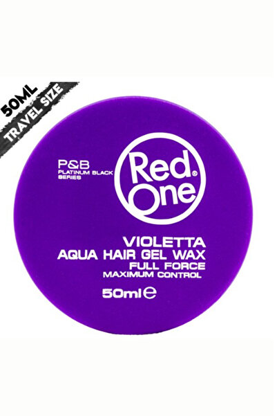 Red One Şekillendirici Saç Waxı Seyahat Boyu – Güçlü Tutuş – Mor 50ml