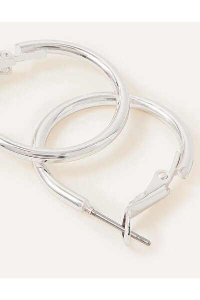 Accessorize Küçük Halka Gümüş Küpe