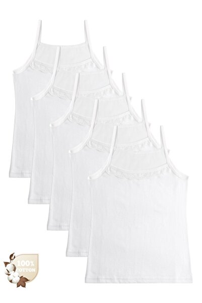 Donella 5-Pack of Girls' Tank Tops 4342D3