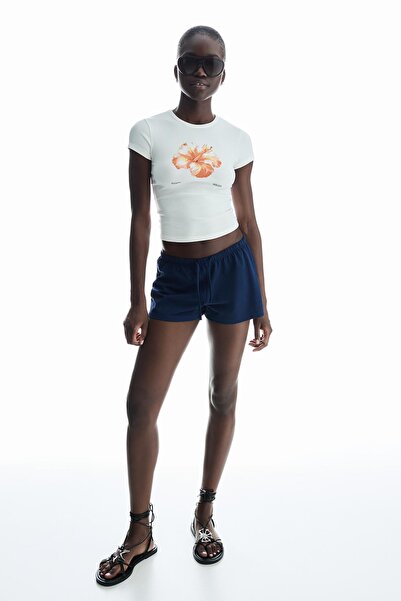 Bershka Pamuklu şort