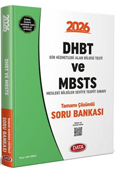 Data Yayınları 2025 DHBT ve MBSTS Tamamı Çözümlü Soru Bankası / Kolektif / / ...