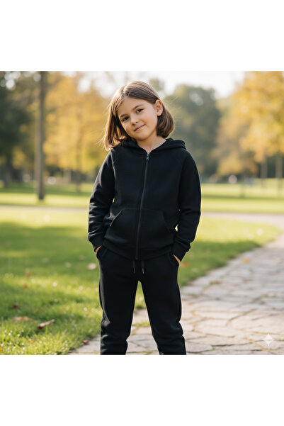 Mışıl Kids طقم رياض الأطفال المدرسي بأكمام طويلة وسحاب للفتيات من عمر 7 إلى 1...