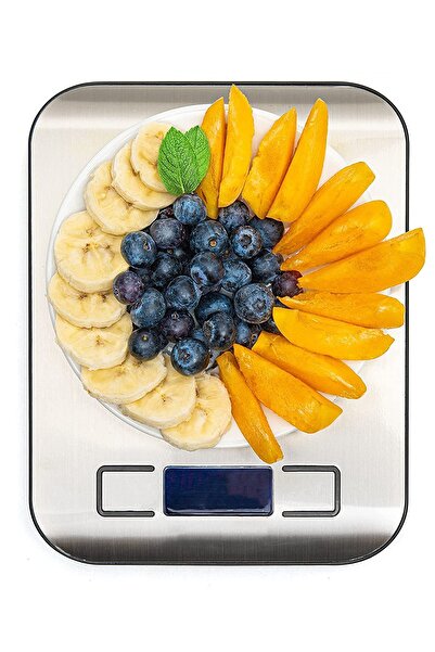 Factorial Dijital Mutfak Terazisi El Kantarı 5 Kg Hassas Mutfak El Tartısı Me...