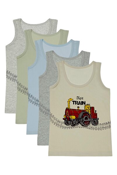 Donella 5-Pack Boys' Undershirts 777010