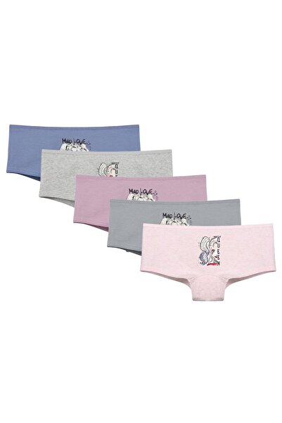 Donella 5-Pack Teenage Girls' Shorts 5771Pb5